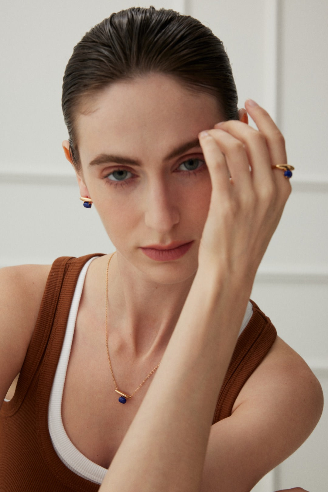 Gemstone Stud Earrings