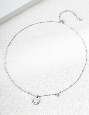 Pearl Coin Necklace