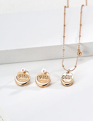 Pearl Coin Necklace