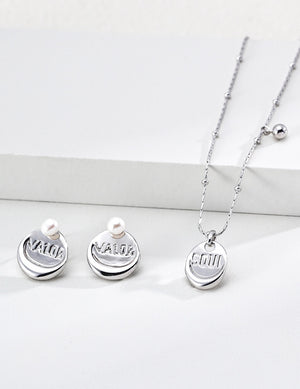 Pearl Coin Necklace