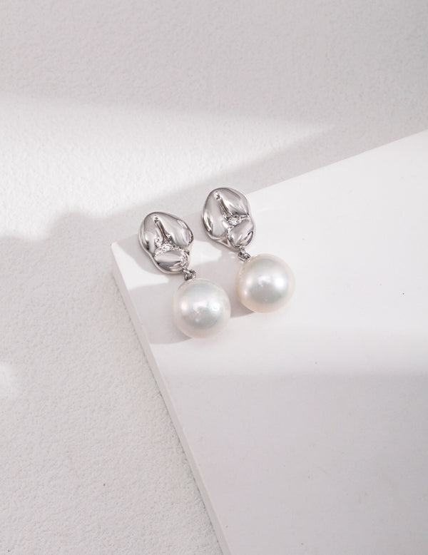 Baroque Pearl Drop Earrings