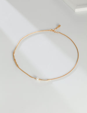 Single Pearl Necklace