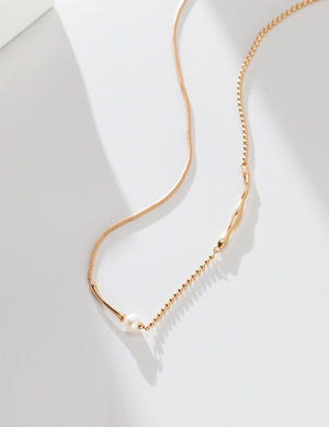 Single Pearl Necklace