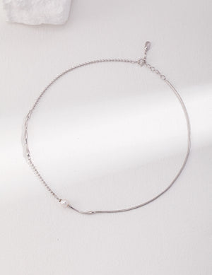 Single Pearl Necklace