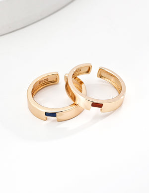 Garnet Band Ring