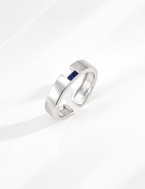 Garnet Band Ring