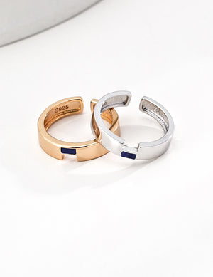 Garnet Band Ring